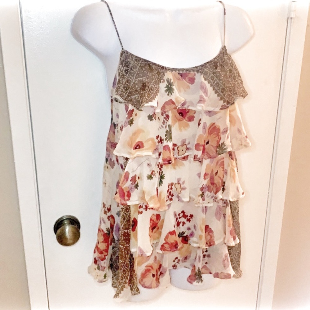 Plenty by Tracey Reese tired silk top 4